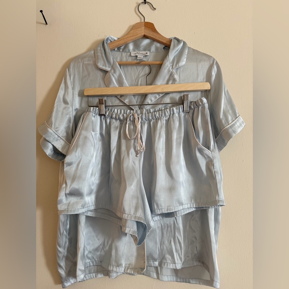 in Bloom bu Jonquil Women's Pajama Set - Relaxed Short Sleeve Top & Shorts